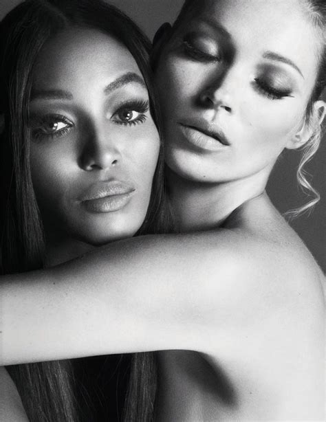 Naomi Campbell and Kate Moss